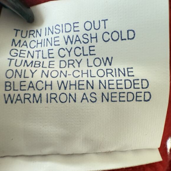 Red Christmas Bear Sledding Fleece Vest Boys 24M Applique Cardinal Tree Holiday - Picture 9 of 9